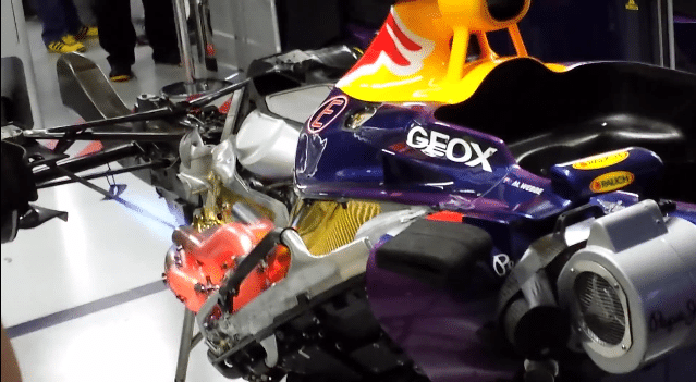 Red Bull's Last Fire Up of F1 V8