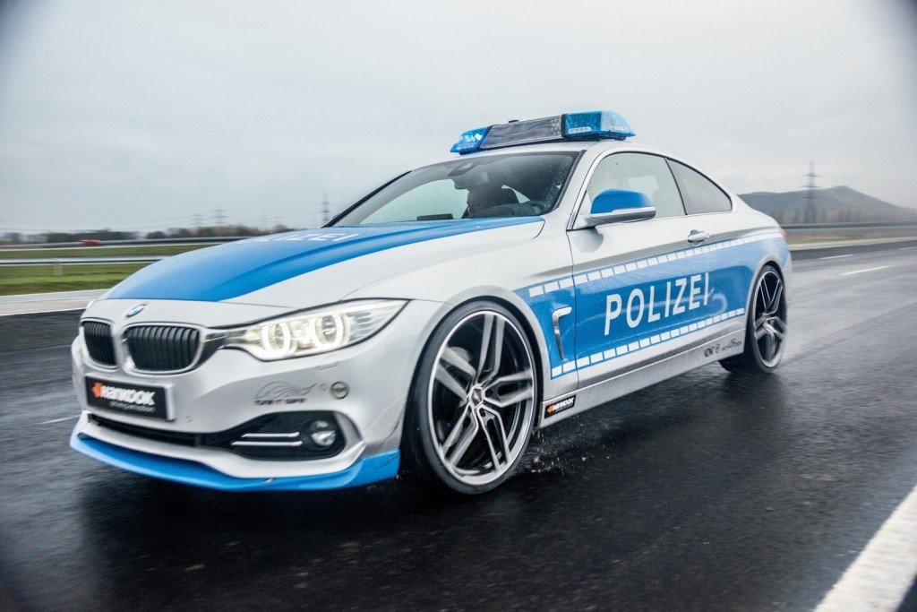 AC Schnitzer Tuned BMW 428i in Politieauto