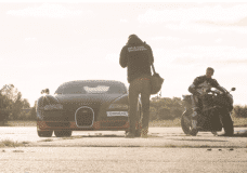 BMW S1000RR verslaat Bugatti Veyron Vitesse