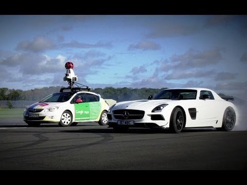 Top Gear Test Track nu in Google Street View