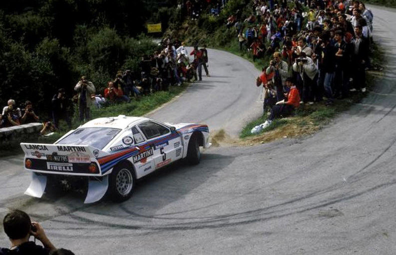 The sound of Group B Rally
