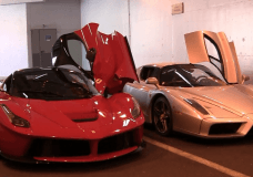 LaFerrari vs Ferrari Enzo Rev Battle
