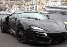Lykan Hypersport laat zich zien in Monaco