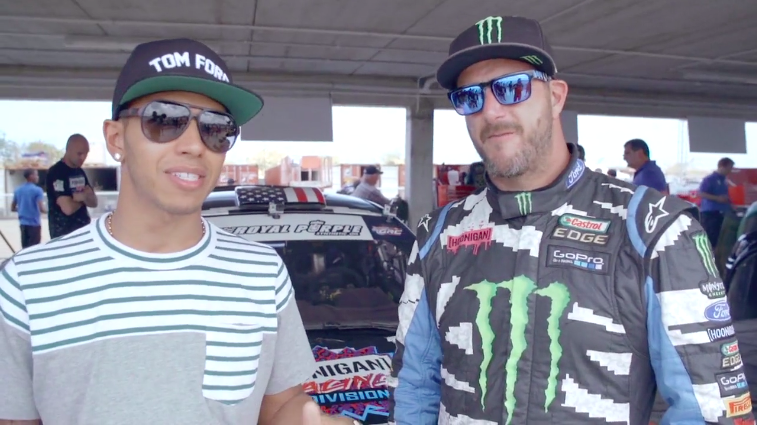 Ken Block vs Lewis Hamilton