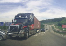 Volvo Trucker redt leven met noodstop