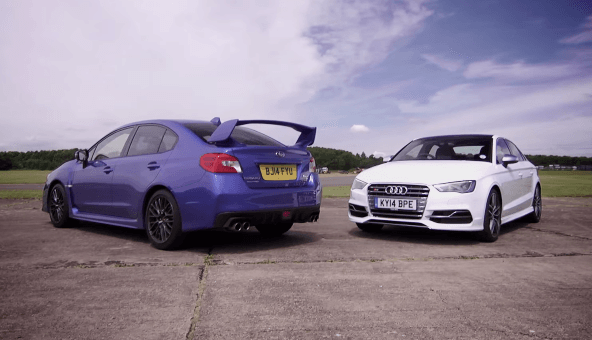 Audi S3 Sedan vs Subaru WRX STi