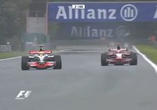 F1 Battle – Hamilton vs Raikkonen Spa 2008