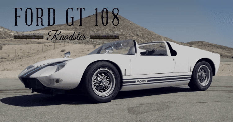 Ontmoet de Ford GT 108 Roadster Prototype