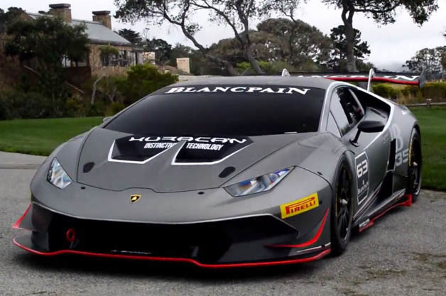 Lamborghini Huracán Super Trofeo Duikt op in Monterey