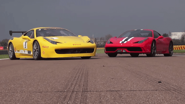 Ferrari 458 Challenge Evo & 458 Speciale on track
