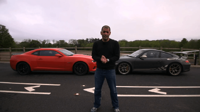 Leve de handbak - Camaro Z28 vs 997 GT3 RS