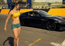 Nissan GT-R vs Michelle Jenneke