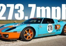 Gulf Ford GT behaalt 440 km/h in 1 mijl