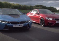 Track Battle: BMW I8 zit M4 op de hielen