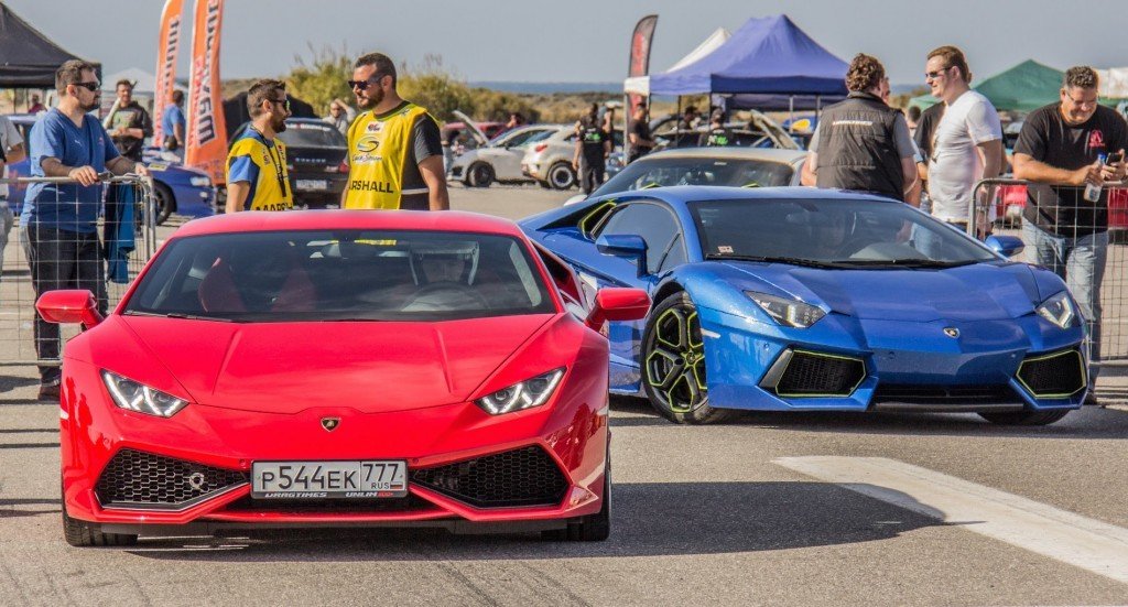 Lamborghini Huracan vs Aventador Dragrace is closer dan je denkt