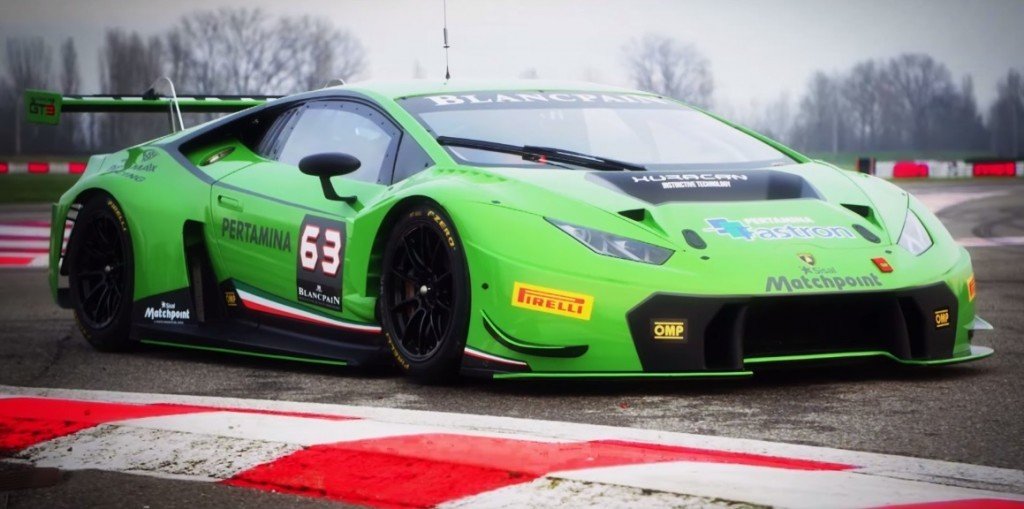 Lamborghini Huracan GT3 debuteert in Blancpain Series