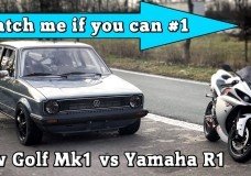 Volkswagen Golf MK1 vs Yamaha R1
