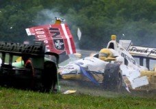 IndyCar 2015 - Regen zorgt voor chaos in Louisiana