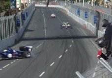 Indy Lights coureur ongedeerd na megacrash