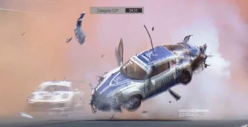Pedro Piquet crash