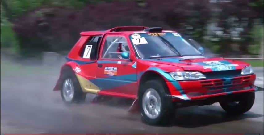 Peugeot 205 Rally met wankelmotor