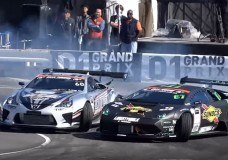 Drift Murcielago vs Lexus LFA