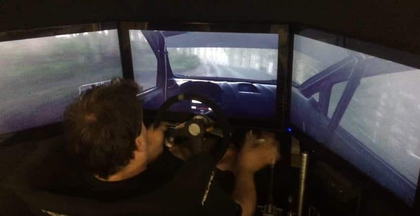 Rally Pro in Simulator