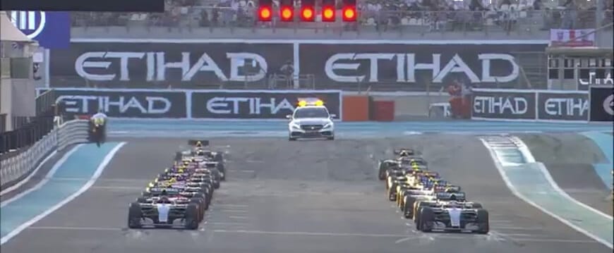 Hoogtepunt uit de Grand Prix van Abu Dhabi