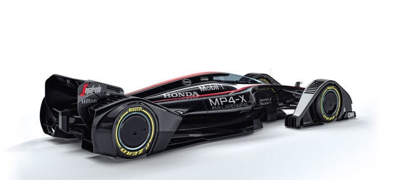 McLaren MP4-X Concept F1 car