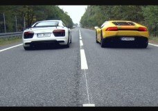 Audi R8 V10 Plus vs Lamborghini Huracan