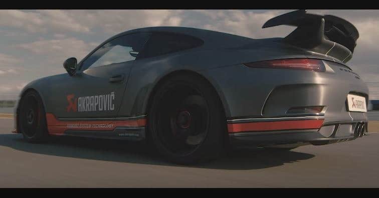 Porsche 911 GT3 Akrapovic
