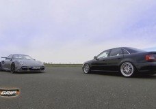 GRIP - 1.080 pk Audi S4 tegen 1.250 Pk Porsche 9FF