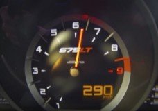 McLaren 675LT 0-290 kmh