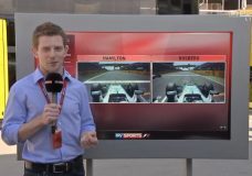 Analyse van crash tussen Hamilton & Rosberg