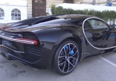 Bugatti Chiron laat zich horen