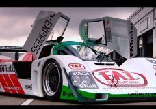 BTCC-kampioen test Porsche 962C