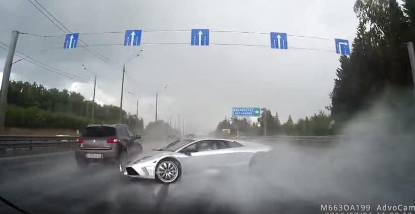 Lamborghini Murcielago Crash