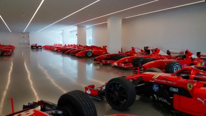 Achter de schermen bij Ferrari's F1-collectie van Corse Clienti