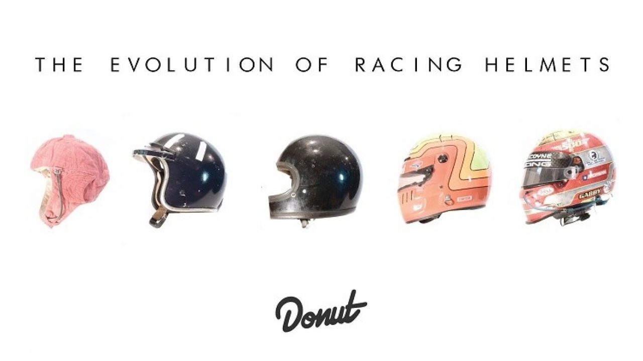 VIDEO: De evolutie van racehelmen in 150 seconden