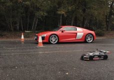 Audi R8 V10 vs Audi R8 LMS RC