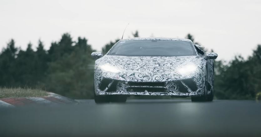 Lamborghini Huracán Performante Nordschleife Lap