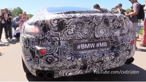 Hoor de nieuwe BMW M8 brullen