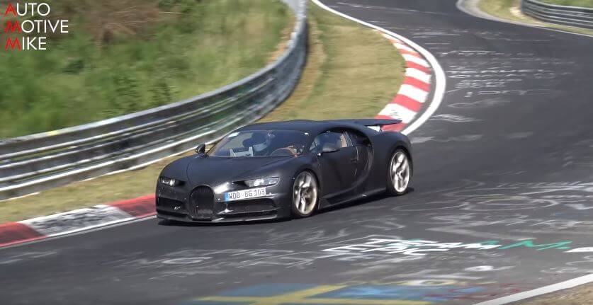 Bugatti Chiron Nordschleife