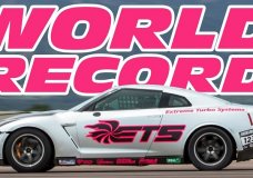 ETS Nissan GT-R halve mijl wereldrecord