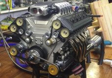125cc V10-motor