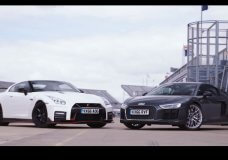 Audi R8 vs Nismo GT-R