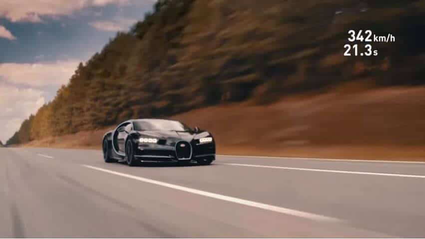 Bugatti Chiron 0-400 kmh