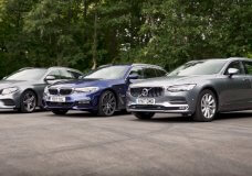 Volvo V90 vs BMW 5-Serie Touring vs Mercedes E-Klasse Estate