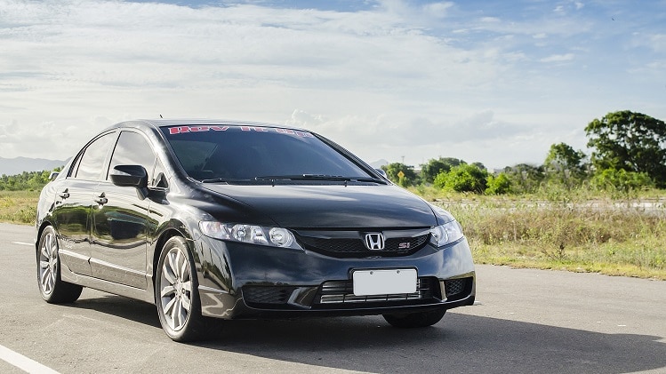 Honda Civic Si Black Bull