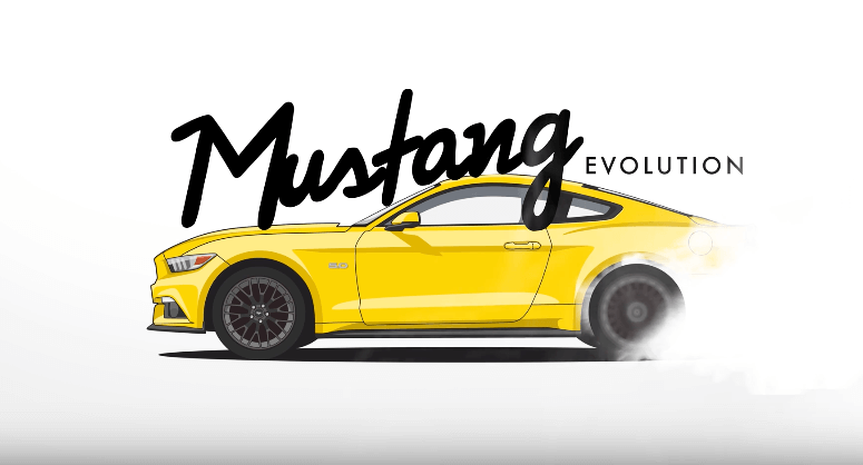 Evolutie van de Ford Mustang